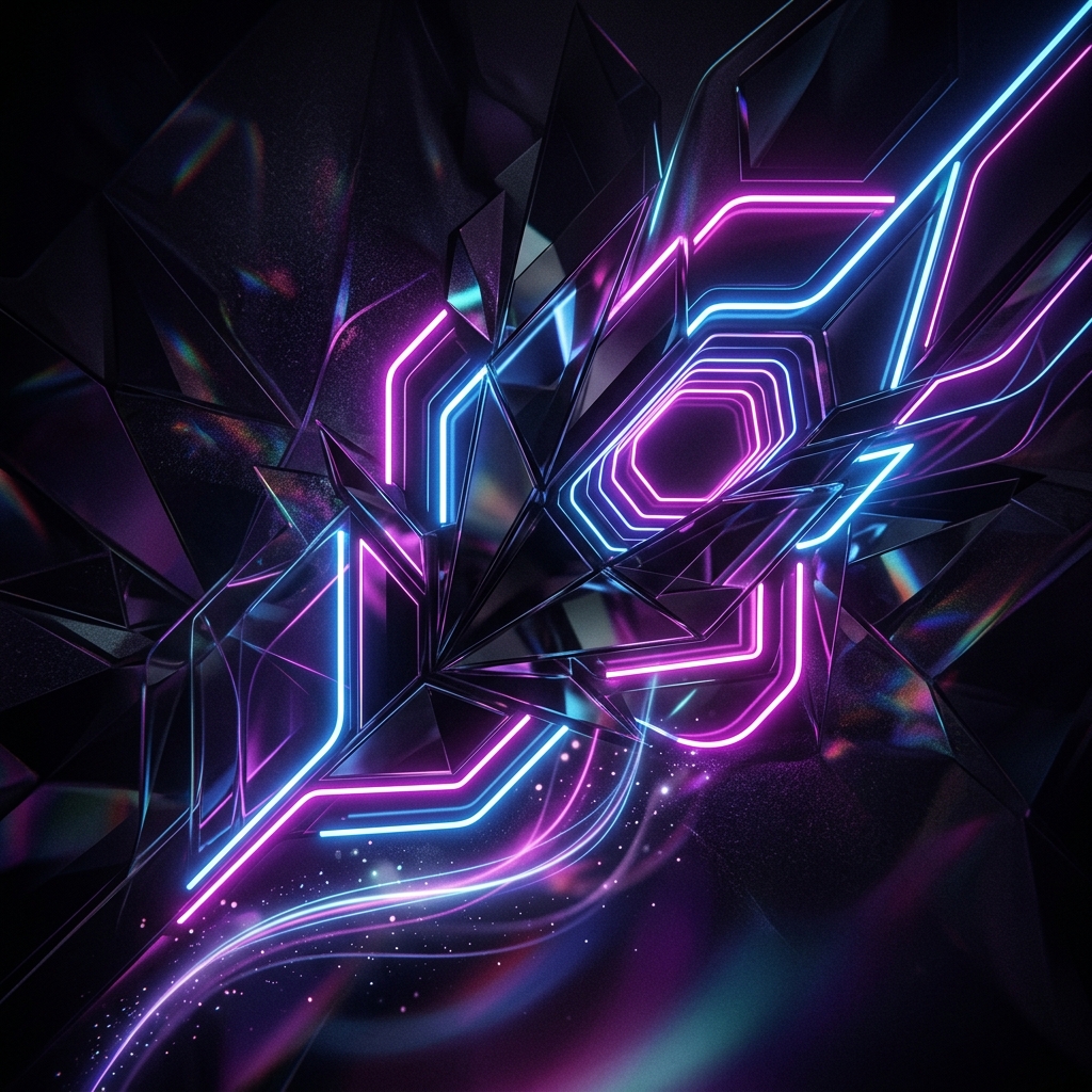 Abstract Neon