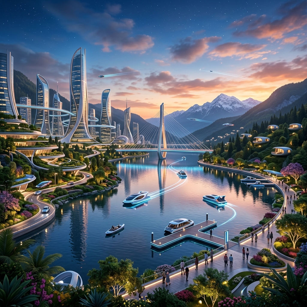 Futuristic Landscape